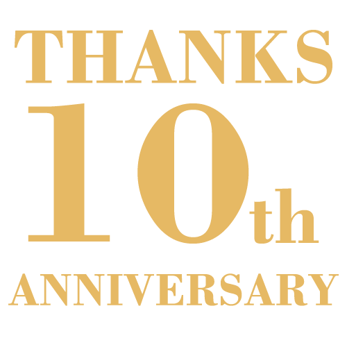 THANKS 10th ANNIVERSARY